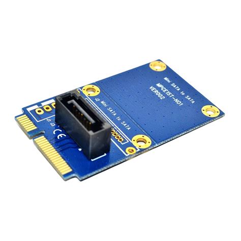 Karta adaptera mSATA na SATA Mini SATA 7 pełnej wysokości - Sklep ...