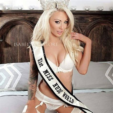 Isabelle Deltore Miss Nude World
