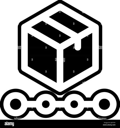 Business Supply Chain Icon Stock Vector Image And Art Alamy