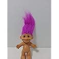 Amazon Naked Troll Doll With Neon Purple Hair And Brown Eyes