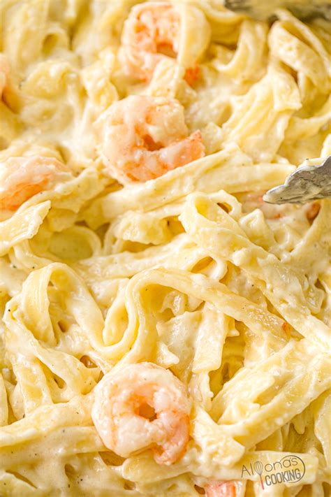 Easy Shrimp Alfredo Pasta Recipe With Jar Sauce Deporecipe Co