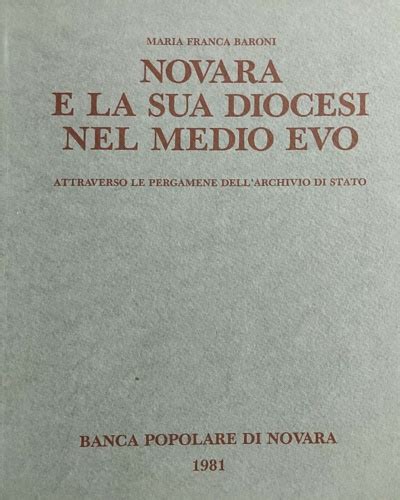 Novara E La Sua Diocesi Nel Medioevo AA VV