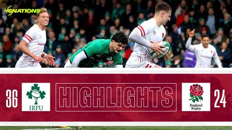 Six Nations U20 Highlights | Ireland v England - The Global Herald