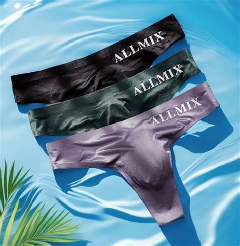 Tanga Hombre Sexy G String Sports Fitness Men Thong Letter Thin Transparent Gay Underwear Men