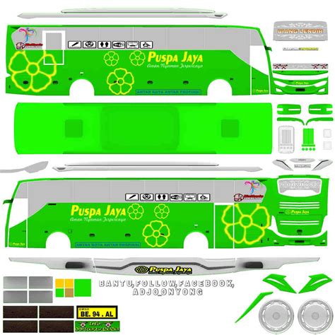 25 Livery Bussid Puspa Jaya Download Disini Esportsku