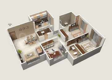 Bhk Apartment Flat For Sale In Dss Mahavir Galaxy Mulund West