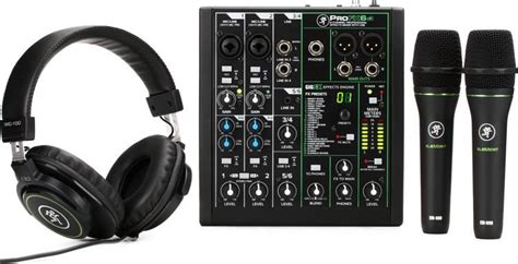 Mackie Performer Bundle with Mixer and Microphones | Sweetwater