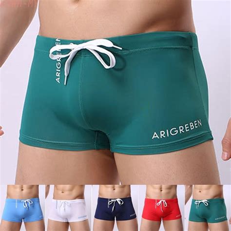KNWH MY Stylish And Comfortable Men S Fashion Tethered Boxer Swim Shorts For Hot Springs New In