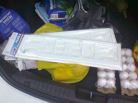 Номерные рамки! — Chevrolet Cruze (1G), 1,8 л, 2010 года | аксессуары ...