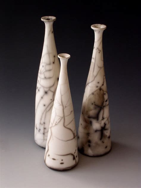 Naked Raku Bottles Jane Malvisi