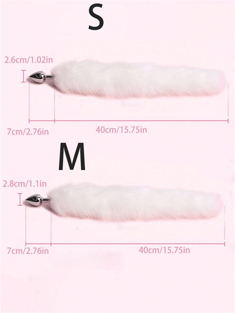 Pc Fox Tail Cosplay Anal Adult Toys Lubricants Butt Plug Vibrator Sextoys For Two For Sex For