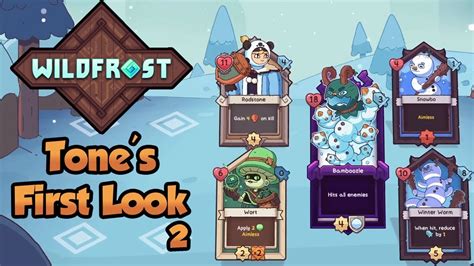 Wildfrost Tactical Roguelike Deckbuilder Tone S First Look Part 2