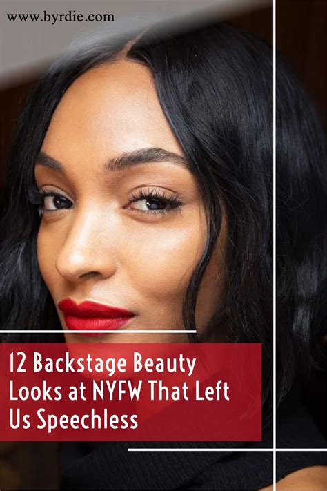 12 backstage beauty looks at nyfw that left us speechless – Artofit