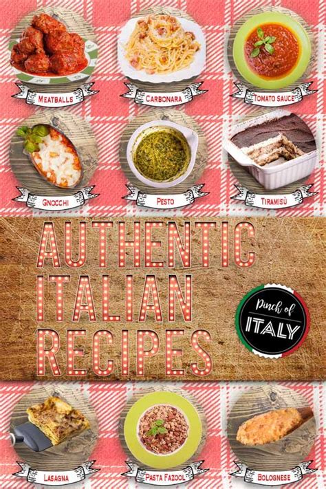 Authentic Italian Recipes Straight From Italy Italian Recipes Dessert Italian Recipes