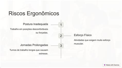 Conheca Os 5 Tipos De Riscos Ocupacionaispptx