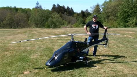 Meet The World’s Largest RC Airwolf Bell 222 Helicopter