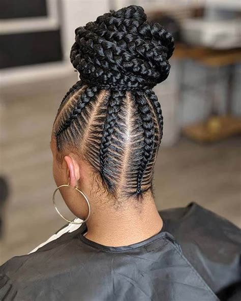 Stunning Cornrow Hairstyles For Black Women In In Feed