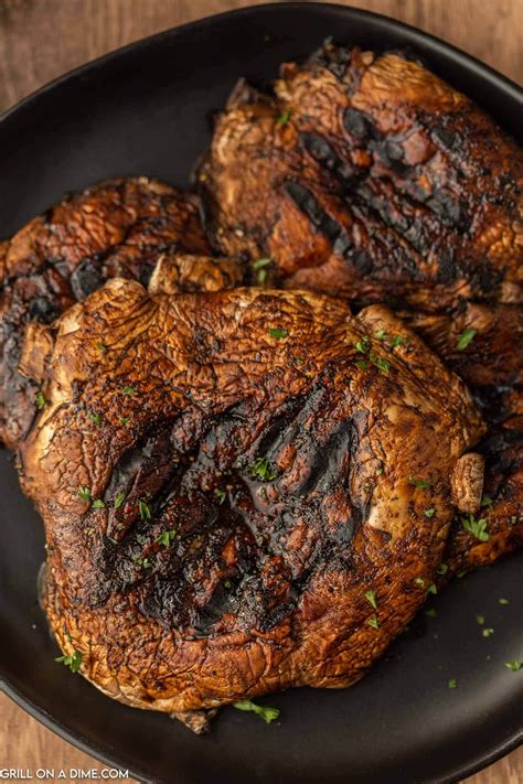 Grilled Portobello Mushrooms Recipe - grillonadime.com