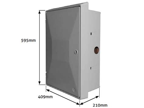 Mitras MK2 Built In Electric Meter Box 595 X 409 X 210mm 5060001411774