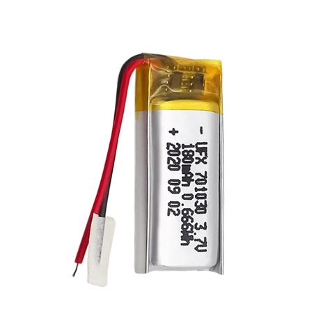 3.7 V Li-ion Battery 30mAh~500mAh | Ufine Battery [Official]