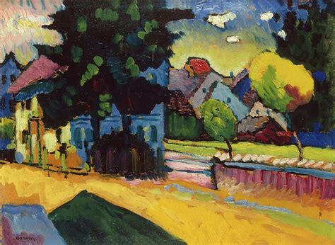 View Of Murnau Painting by Wassily Kandinsky | Kandinsky art, Wassily ...