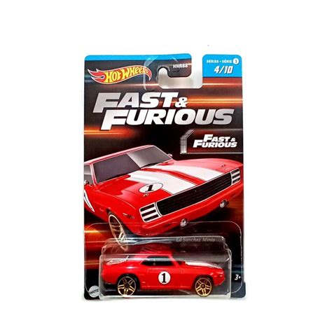 Miniatura Hot Wheels 69 Camaro Fast And Furious Lacrada Shopee Brasil