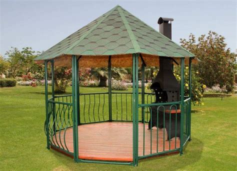 Металеві альтанки — практичний затишок на вашій ділянці ...