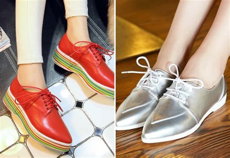 Расскажем о С чем носить туфли без каблука с острым носом