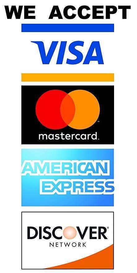 We Accept Credit Cards Logo - LogoDix