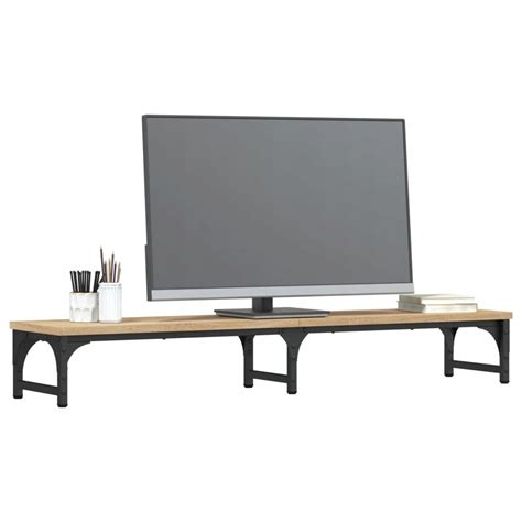 PODSTAWKA POD MONITOR DĄB SONOMA 105X23X15 5CM Sklep Opinie Cena w