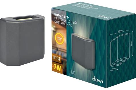 Светодиодный архитектурный светильник duwi, Nuovo LED 7W, 3000K, IP54 ...