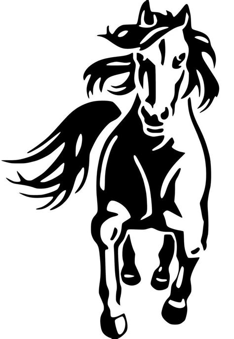 Running Horse Wild Horses Art Wall Car Truck Window Vinyl Sticker Decal