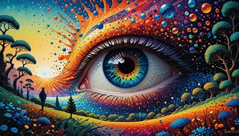 A Landscape Of Consciousness Where Thoughts Crystallize Into