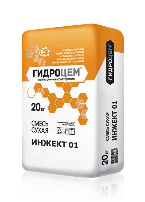 Купить Гидроцем Инжект 01 в «Геоцем» | Санкт-Петербург