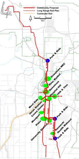 Kansas City Light Rail Map
