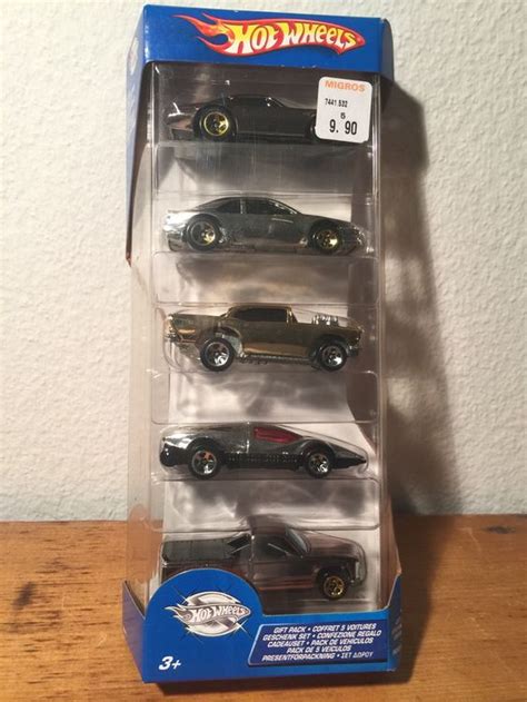 Hot Wheels Modellauto 5er Geschenk Set Shiners Chrom In OVP Kaufen Auf Ricardo