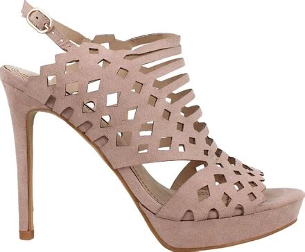 Corina Γυναικεία Πέδιλα Δερμάτινα Nude με Λεπτό Ψηλό Τακούνι και Φιάπα C8160 BestPrice gr