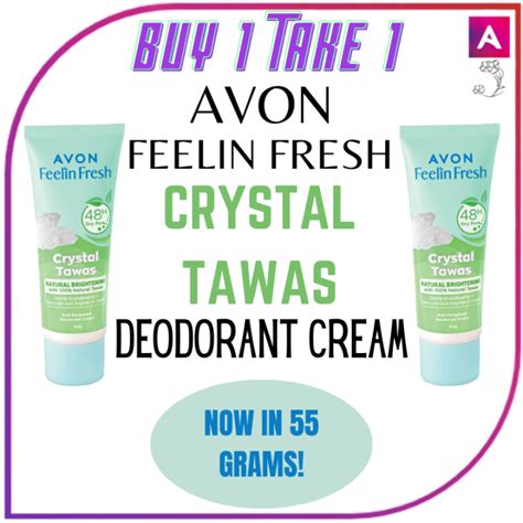 Buy Take Avon Feelin Fresh Crystal Tawas Brightening Pampaputi Ng