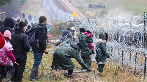 Las Dramáticas Imágenes De La Crisis De Migrantes En La Frontera Entre Polonia Y Bielorrusia