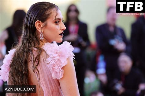 Gaia Gozzi Sexy Seen Flauntig Her Hot Figure At The Venice International Film Festival In Italy