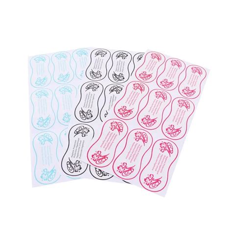 Custom Transparent Feminine Swimwear Bikini Hygiene Stickers Eco Biodegradable Hygiene Liner