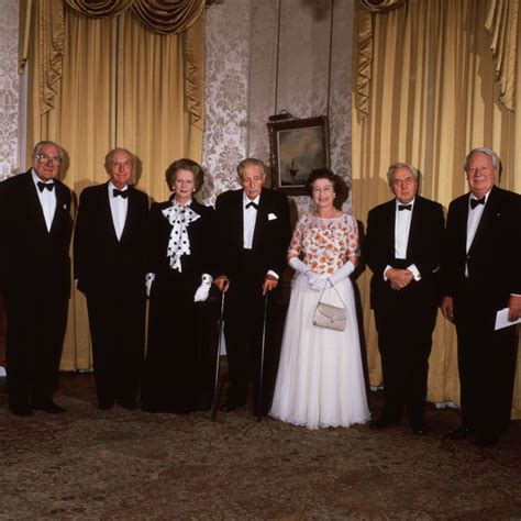 Queen Elizabeth With Prime Minister Photos From Winston Churchill To