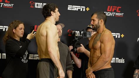 Faceoffs Petrosyan Vs Vieira MMA Junkie