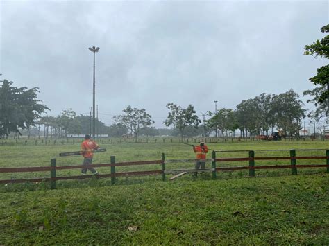 Visando A ExpoFeira 2023 Prefeitura Inicia Reforma Do Parque De