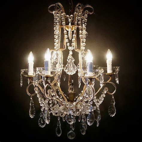 Antique Italian Chandelier Baran De Bordeaux