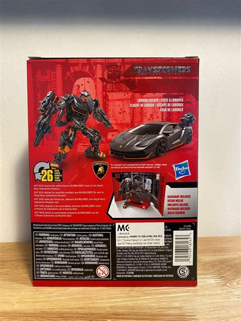 Transformers Hot Rod Studio Series Hobbies Toys Toys Games On Carousell