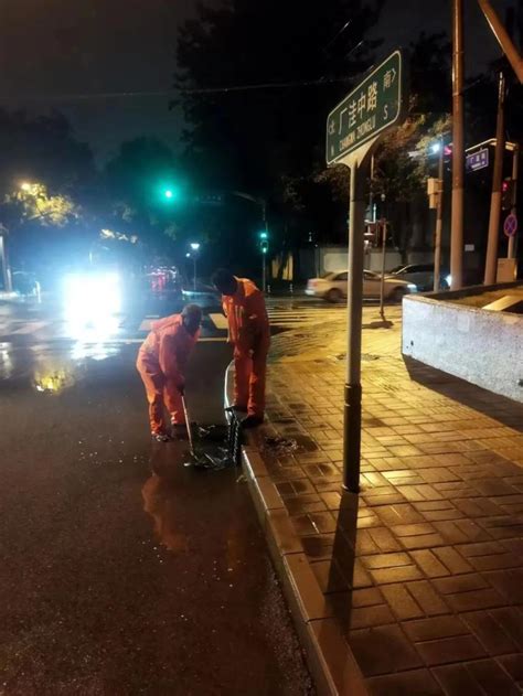 海淀暴雨夜，他们又是一夜未眠京报网