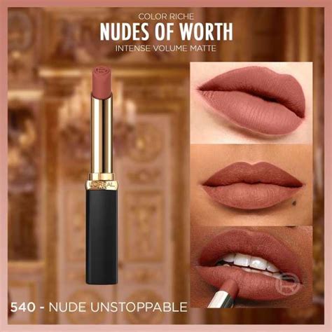 L Or Al Paris Color Riche Intense Volume Matte Ruj Nude Unstoppable Ka An Parf Meri