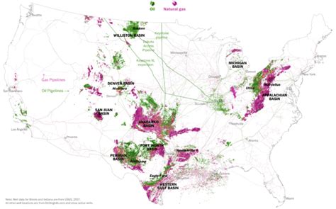 Oil and gas wells in the United States – FlowingData