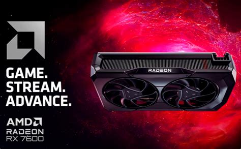 AMD presenta la Tarjeta Gráfica AMD Radeon RX 7600 para una